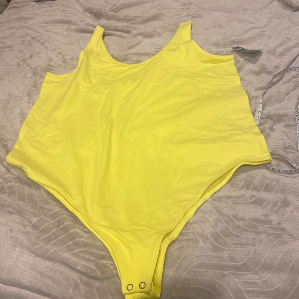Torrid Neon Yellow Bodysuit